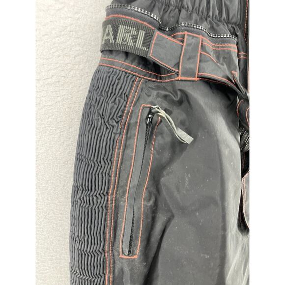 HARLEY DAVIDSON Pants S Waterproof Foul Weather Winter Riding PVC Nylon Black - Picture 7 of 15